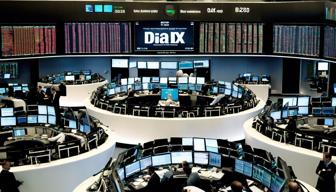 DAX beendet den Tag mit leichten Gewinnen nach einer turbulenten Börsensitzung